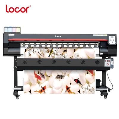 China Garment Shop LOCOR Easyjet 1.6m/1.8m sublimation printer textile fabric roll to roll transfer paper printing machine price for sale