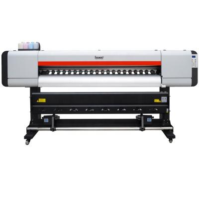 China Garment Shops Locor 1.8m Three 4720 Head Outdoor Textile Sublimation Inkjet Printing Machine for sale