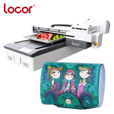 China UV LED Curable Locor UV6090 A1 Support 15cm Thickness UV LED Flatbed Printer For Gift Box Pen Cups Bottles Printing DTG To Garment Printer for sale