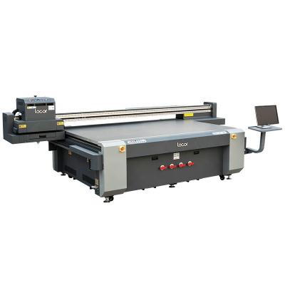 China Garment Shops Large Format UV Flatbed Door Printer 2500*1300 Glass UV Printer 2500*1300 Printing Machine for sale