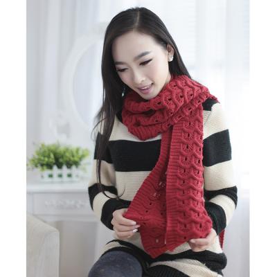 China New Winter Fashion Lady Young Girls Winter Knitting Circle Middle Neck Warmer Scarf Wholesale Factory for sale