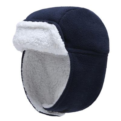 China breathable & Amazon Winter Sale Baby Kids Child Hat Soft Fleece Earflap Hat Baby Thick Coating Beanie for sale