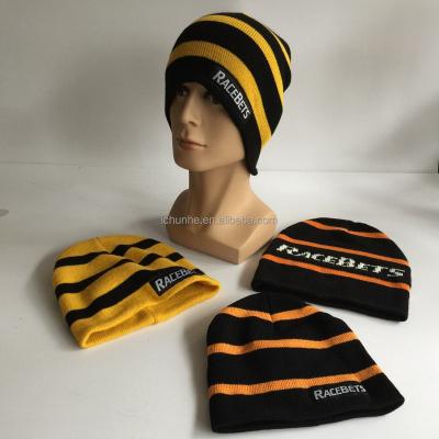 China COMMON fashion soft winter and warm acrylic knit beanie hat factory for sale