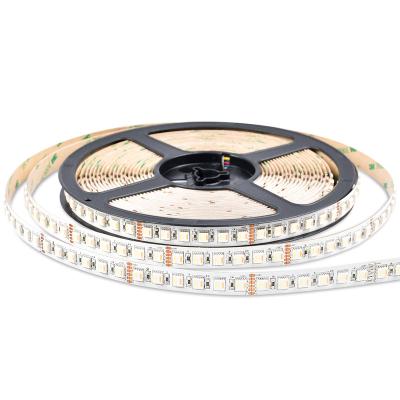 China Residential DC24V 5 in 1 96leds/m 5050 RGB+CCT LED Strip for sale