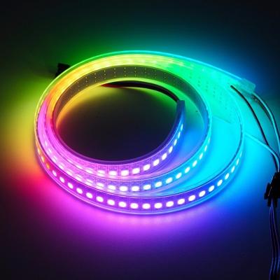 China Accessible Flexible PC RGBW RGB WS2812B 3.3ft 1m 4 Color 144leds/pixels/m Individually In 1 LED Dream Color LED Strip IP67 for sale