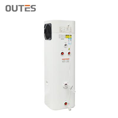 中国 Hotel Outes AC 180L All In One Air To Water Air Source Heat Pump With Hot Water Tank 販売のため