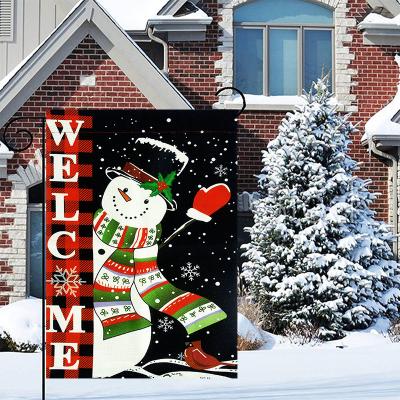 China Outdoor Hanging Door Home Banner Porch Flag Garden Merry Christmas Festival Decoration Ornament Christmas Decorations For New Year Xmas Navidad 2021 Home for sale