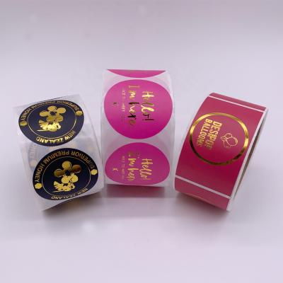 China ECO Waterproof Custom Paper Thank You Sticker Label Printing for sale