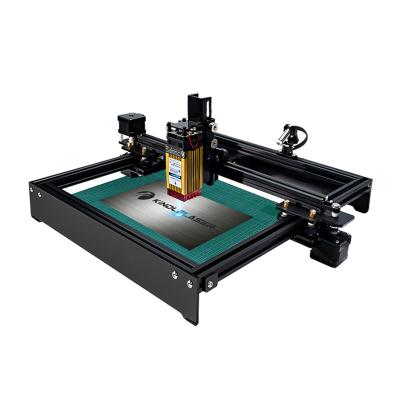 China 30W Mini Laser Engraver CNC DIY D3 Laser Engraving Machine Air Cooled Fast Working Wood Plastic Mini Logo Mark Printer Cutter Wood for sale