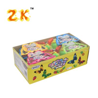 China New Item Normal Butterfly Jelly 7 in 1 Assorted Fruit Jelly Butterfly Shape Cup for sale