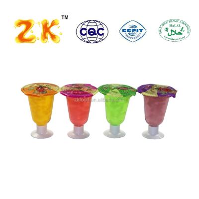 China Normal Kids Loved Penguin Packing Wine Glass Shape Mini Toy Jelly for sale