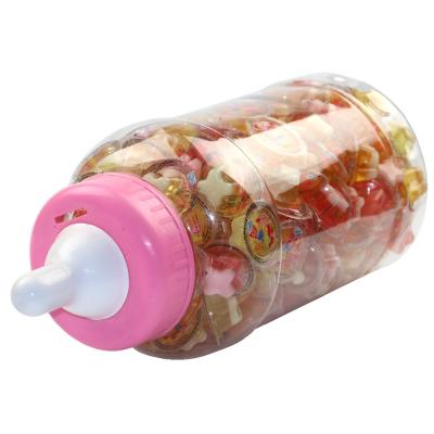 China 15g Full Size Assorted OEM Mini Cup Jelly In Nipple Bottle for sale