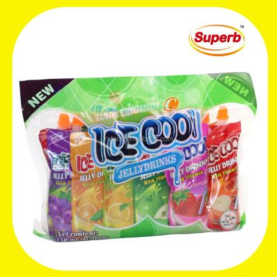 China Super Brand Fruit Flavor Spout Jelly Bag Soft Jelly Bag Jelly Bag for sale