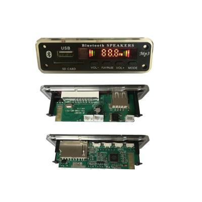 China JK6836BT-C board price cheap sd usb bluetooth mp3 bluetooth wav wav player decoder board, factory wholesale 12V 5V radio audio for sale