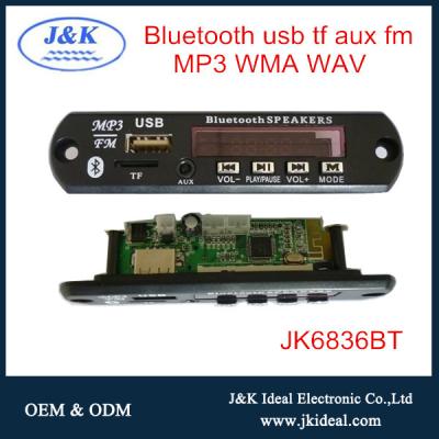 China JK6836BT 12v pro audio bluetooth audio amplifier circuit pcb board for sale