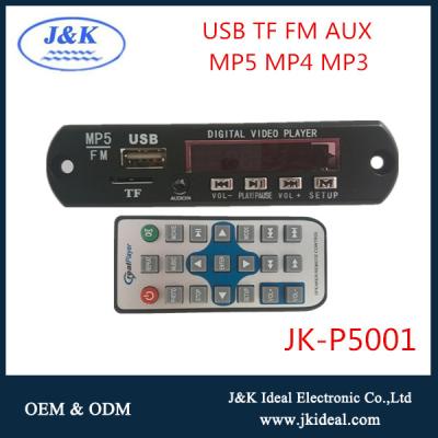 China JK-P5001 board for car mp5 download audio video hindi songs player module for sale