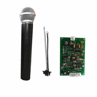 China Handheld Microphone JK006B for Trolley Speaker Wireless VHF /uhf MIC Module with fm mp3 blue tooth for sale