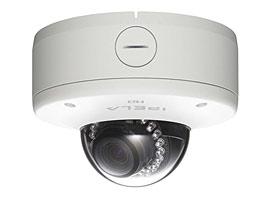 China Sony SNC-DH180 IR and View-DR CMOS 720p dual-stream HD Mini Dome network camera for sale