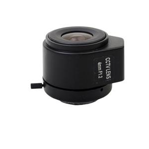 China 4mm F1.2 DC Aperture Motor Gathered CCTV Lens for sale