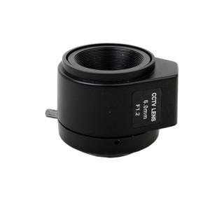 China 6MM Motor F1.2 DC Aperture CS CCTV Lens for sale