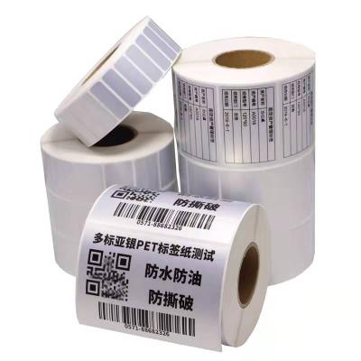 China High quality thermal paper 100x150mm a6 barcode sticker termal paper rolls thermal packing slip sticker for sale