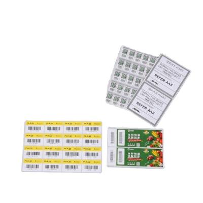 China Eco-Friendly Roll/Anti-Counterfeit Blank Adhesive Label Sticker Sheet/Recycled Custom Label Sticker For Shipping And Packaging for sale