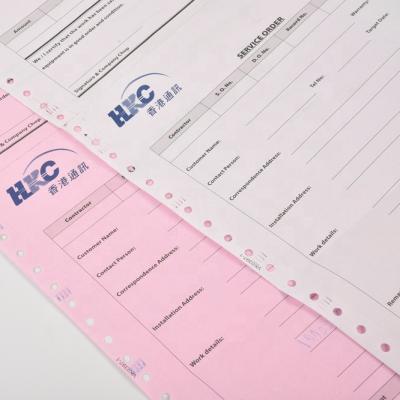 China Business Jiuheng Competitive Price Commercial Invoice Paper Invoice Receipt Form Printing for sale