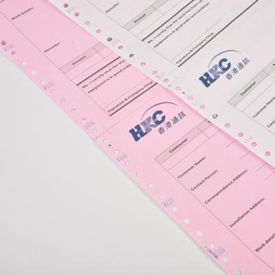 China Jiuheng Business Customized Competitive Price Invoice Paper Invoice Receipt Paper For Bank And Business for sale