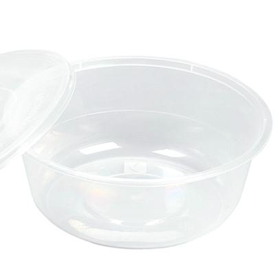 China Disposable round 650ml/22oz plastic bowls/wholesale disposable pp food/soup containers for supply for sale