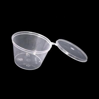 China Best Selling Microwavable Disposable Plastic Leakproof Cup and PP Lid for sale