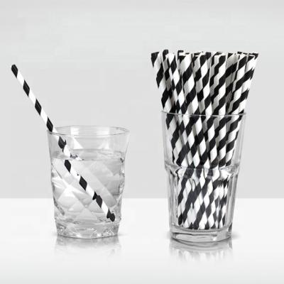 China 6/8/10mm Disposable Paper Drinking Straws Biodegradable/Bulk Wholesale for sale