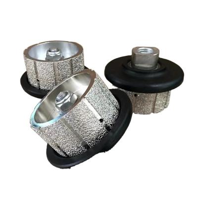 China Super Quality Steel Welded Diamond Hand Profiling Grinding Wheel for sale