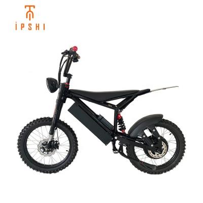 China IPSHI 2022 High Power Dirt Bike Mountain Bike Best Fat Cruiser Ebike Sport Racing Motorcycle For Adult 1680*690*1180mm for sale