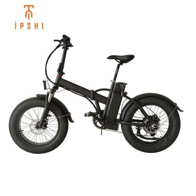 China Hot Selling Mini Aluminum Alloy Factory Price Electrically Ebike Wholesale Tire Folding Bicycle Hot Chinese Foldable Electric Snow Bike for sale