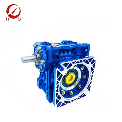 China Stable Output Flanged Industrial Series Factory Factory Hollow Shaft NRV Worm Reduction Gearbox for sale