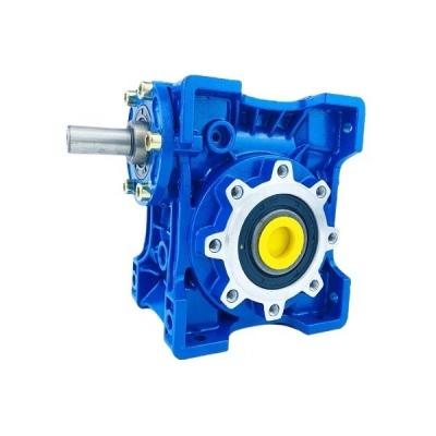 China Hotels NRV 050 063 gear reducer reducer to 220v coaxial motor 90 degree right angle gearbox gear reducer for sale