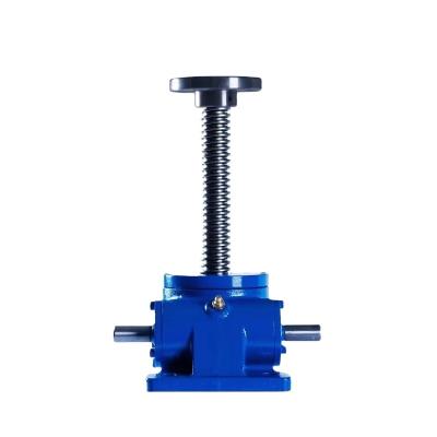 China Hotels Swl Worm Bolt Lifter Jack Screw Gearbox For Motor Lift Table for sale