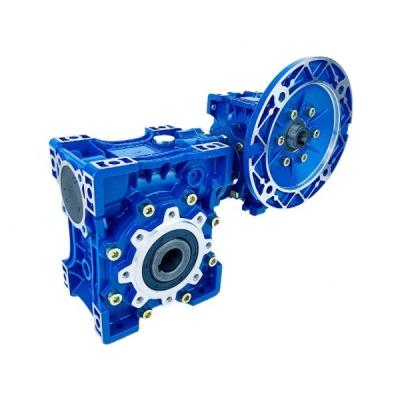 China Factory NMRV+NMRV 063 075 Series Worm Gearboxes Gear Reduction Reducers With Output And Input Flange for sale