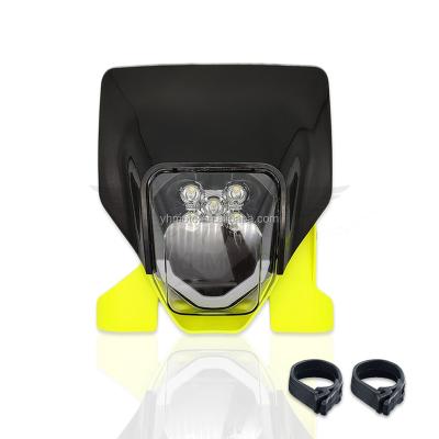 China ABS+ALuminum Body For Husqvarna Fe TE 2020 FE250 FE350 FE450 FE501 TE250i TE300i 2021 Motocross Motorcycle LED Headlight Lamp for sale