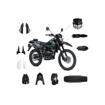 China Polypropylene Spare Parts Motorcycle Plastic Dirt Bike Fairing Fairing Kits Full For Kawasaki KLX250S 2009-2014 KLX250SF 2009 for sale