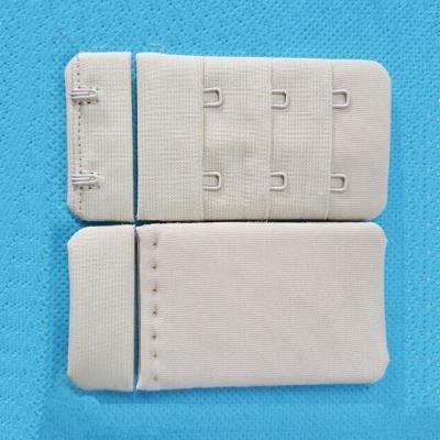 China Comfortable Bra Accessories Peel Off Direct Touch Material Microfiber Bra Hook And Eye Strips for sale