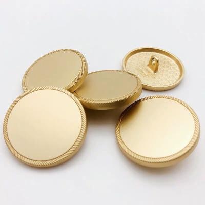 China LEAD FREE High Quality Eco Friendly Sewing Buttons Gold Metal Buttons For Clothes for sale