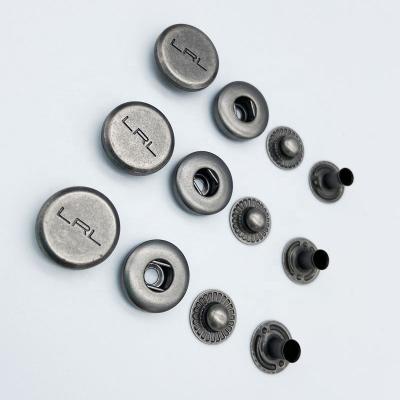 China Viable high-class hardware accessories clothes snap button metal snap button product type custom for sale