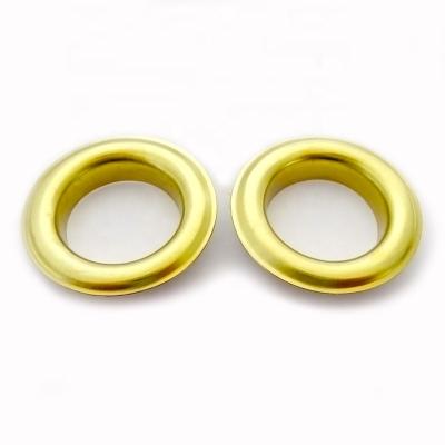 China lead free nickel free highest grade available metal eyelets anti rust brass eyelets for sale