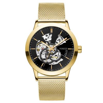 China Power Reserve Classic Mechanical Automatic Mens Fashion Brand Watch Luxury With Custom Logo for sale