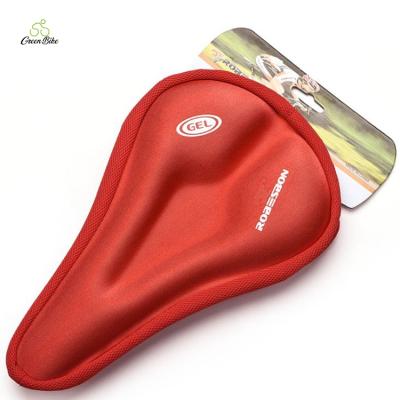 China Hot Selling Soft Gel Bicycle Top Memory Soft Elastic Silicone Cushion Non-slip Durable Seat Cover for sale