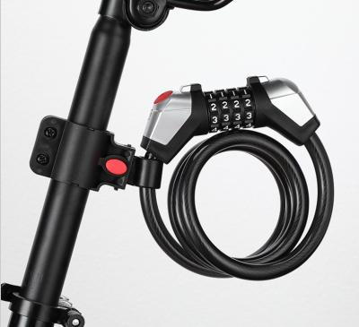 China High security bicycle with four digit lamp code cycle bicycle lock for lock bicycke for sale