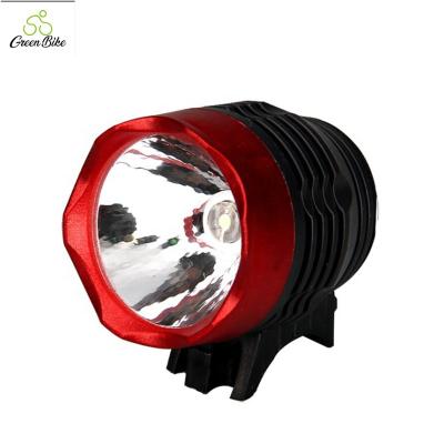 China Durable T6 Headlight Bicycle Battery Shine Flashlight Night Riding Mountain Bicycle Light for sale