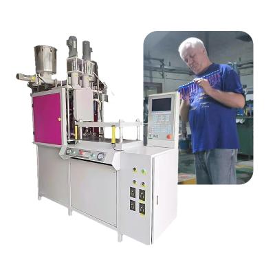 China VERTICAL Two Color Automatic Primer Multicolor Soft Lure Injection Molding Machine for sale