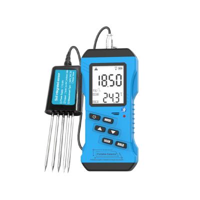 China Real Time Monitoring Portable Soil Meter Analyzer for Soil PH EC NPK Temperature and Humidity for sale